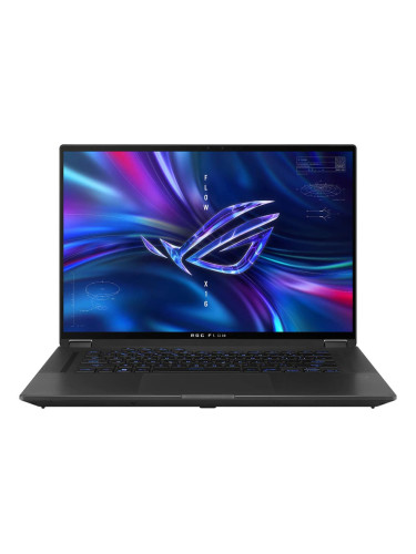 Лаптоп Asus ROG Flow X16 GV601RM-M6007W (90NR0AP20-M000F0), осемядрен AMD Ryzen 7 6800HS 3.2/4.7GHz, 16.0" (40.64 cm) WQXGA 165Hz Display & GF RTX 3060, (HDMI), 16GB DDR5, 1TB SSD, 2x USB 3.2 Gen 2 Type-C, Windows 11 Home, 2.10kg