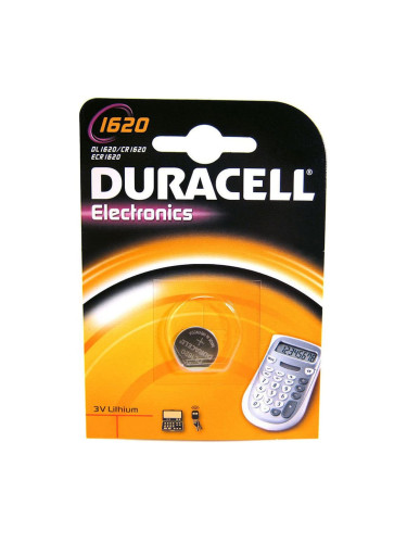 Батерия литиева Duracell DECR1620, CR1620, 3V, 1бр.