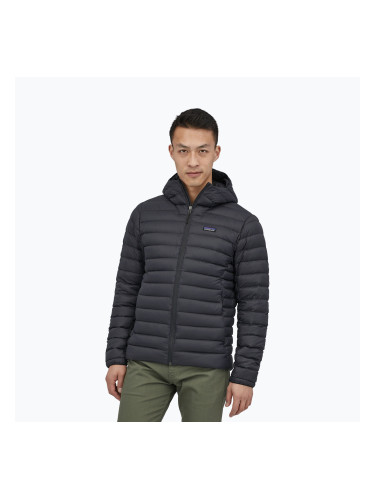 Мъжко пухено яке Patagonia Down Sweater Hoody black