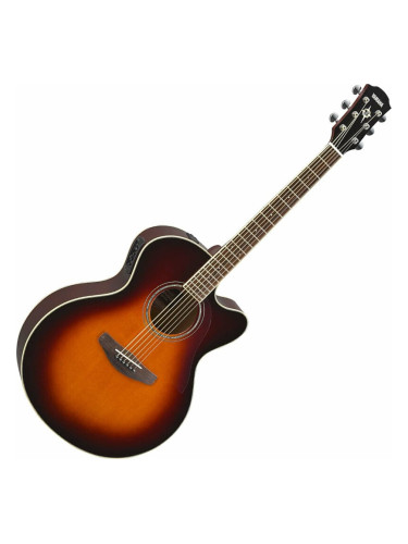 Yamaha CPX600 Old Violin Sunburst Електро-акустична китара Джъмбо