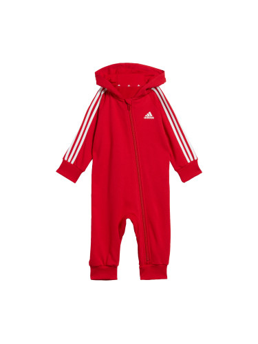 ADIDAS PERFORMANCE Комбинезон 'Essentials'  червено / бяло