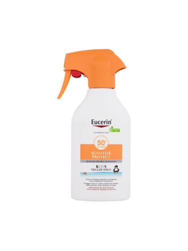 Eucerin Sun Kids Sensitive Protect Sun Spray SPF50+ Слънцезащитна козметика за тяло за деца 250 ml