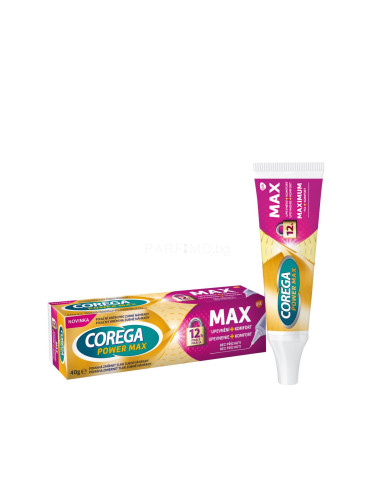 Corega Power Max Fixing + Comfort Фиксиращ крем 40 гр