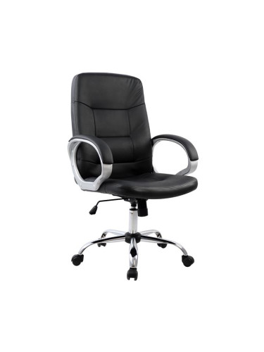 Мениджърски стол - черен цвят