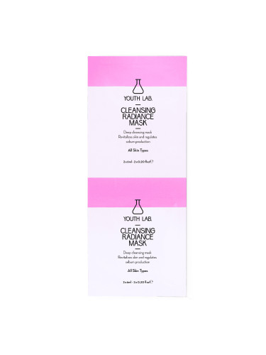 YOUTH LAB Cleansing Radiance Mask Маска за лице унисекс 12ml