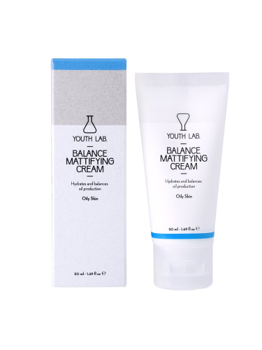YOUTH LAB Balance Mattifying Cream Oily Skin Дневен крем унисекс 50ml