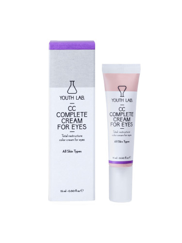 YOUTH LAB Cc Complete Cream For Eyes All Skin Types Продукт за очи унисекс 15ml