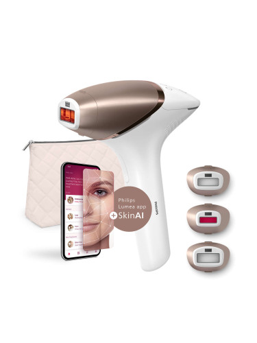 Фотоепилатор за обезкосмяване със SenseIQ Philips Lumea IPL 9900 Series BRI973/00