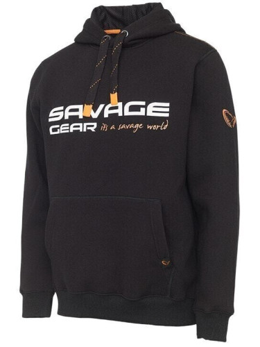 Savage Gear Суитчер Cosmo Hoodie Black Ink 2XL