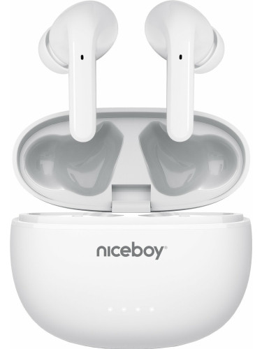 Niceboy HIVE Pins 3 ANC White Безжични In-ear слушалки