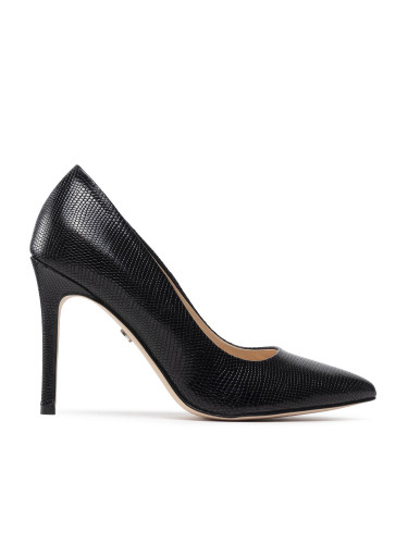 Обувки на ток Solo Femme 34201-A8-M71/000-04-00 Черен