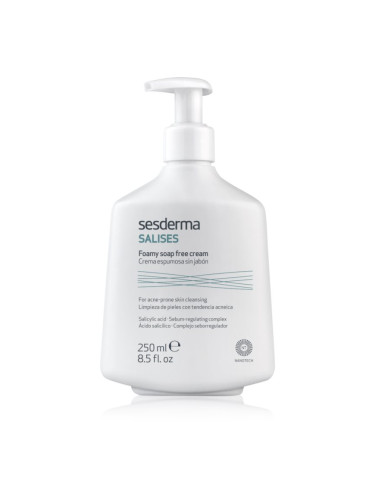Sesderma Salises Foamy Soap-free Cream почистващ гел против акне 250 мл.