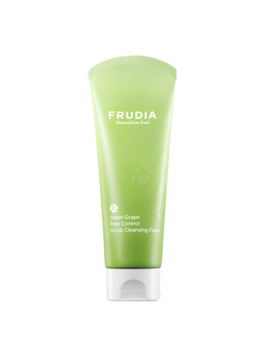 FRUDIA Green Grape Pore Control Scrub Cleansing Foam Ексфолиант за лице унисекс 145ml