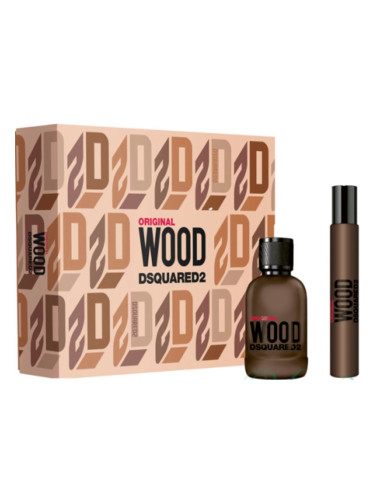 Dsquared2 Wood Original Комплект за мъже EDP Парфюм за мъже 50 ml EDP Парфюм за мъже 10 ml