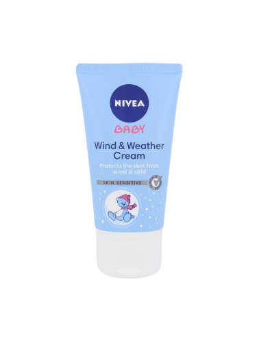 Nivea Baby Wind & Weather Cream Дневен крем за лице за деца 50 ml
