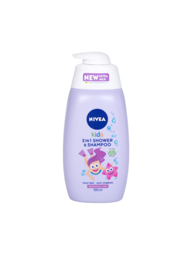 Nivea Kids 2in1 Shower & Shampoo Душ гел за деца 500 ml