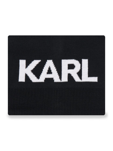 Karl Lagerfeld Kids Шал - комин Z20090 Черен
