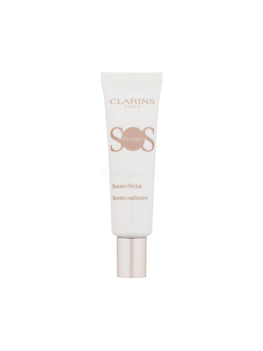 Clarins SOS Primer Boost Radiance Основа за грим за жени 30 ml