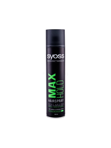Syoss Max Hold Hairspray Лак за коса за жени 300 ml
