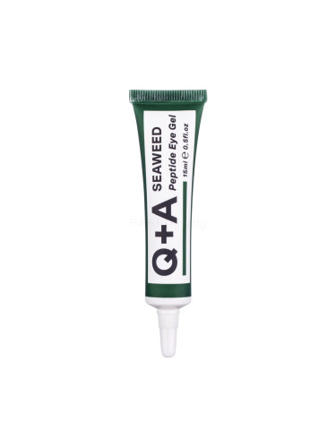 Q+A Seaweed Peptide Eye Gel Околоочен гел за жени 15 ml
