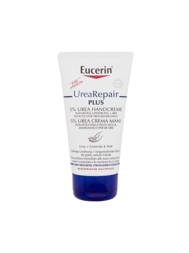 Eucerin UreaRepair Plus 5% Urea Hand Cream Крем за ръце за жени 75 ml