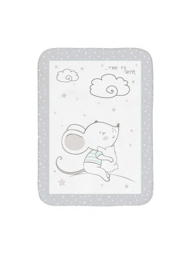 Супер меко бебешко одеяло 80/110 см Joyful Mice