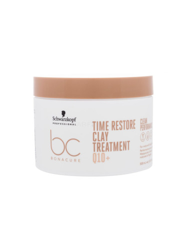 Schwarzkopf Professional BC Bonacure Time Restore Q10 Clay Treatment Маска за коса за жени 500 ml