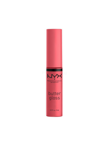 NYX Professional Makeup Butter Gloss Блясък за устни за жени 8 ml Нюанс 36 Sorbet