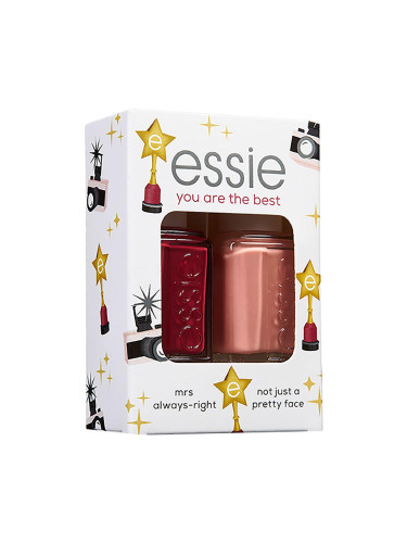 Essie You Are The Best Подаръчен комплект лак за нокти 13,5 ml + лак за нокти 13,5 ml Not Just A Pretty Face