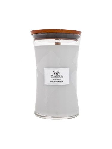 WoodWick Warm Wool Ароматна свещ 610 g