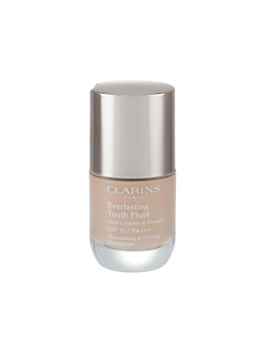 Clarins Everlasting Youth Fluid SPF15 Фон дьо тен за жени 30 ml Нюанс 110 Honey