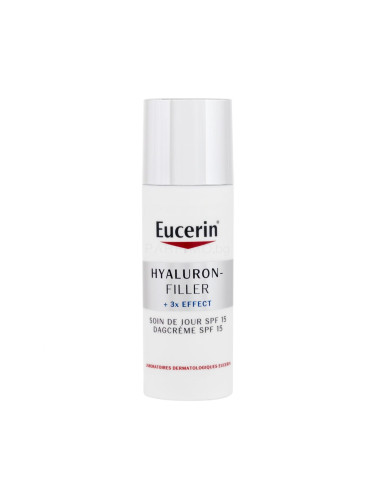 Eucerin Hyaluron-Filler + 3x Effect Day SPF15 Дневен крем за лице за жени 50 ml