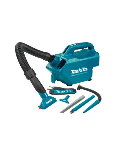 Прахосмукачка акумулаторна за сухо почистване, Makita CL121DZ, 12V, CXT, 30W, 0.5 л