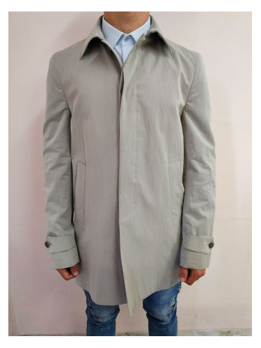 Мъжко тънко палто сив цвят Van Gils