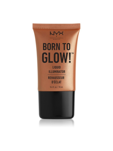 NYX Professional Makeup Born To Glow течен хайлайтър цвят 04 Sun Goddess 18 мл.