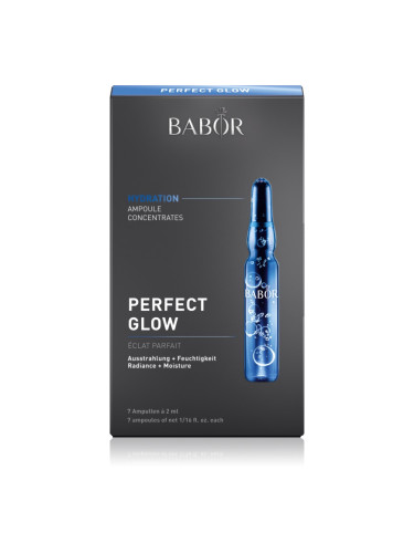BABOR Ampoule Concentrates Perfect Glow концентриран серум за освежаване и хидратация 7x2 мл.