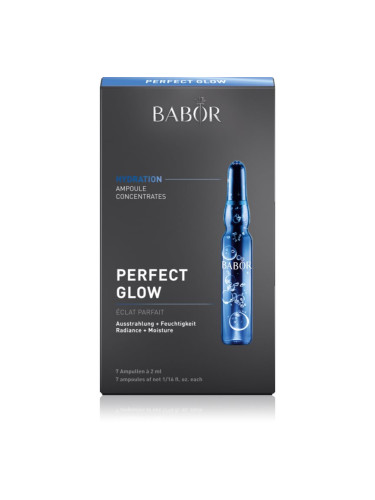BABOR Ampoule Concentrates Perfect Glow концентриран серум за освежаване и хидратация 7x2 мл.