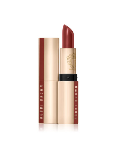 Bobbi Brown Luxe Lipstick Limited Edition луксозно червило с хидратиращ ефект цвят Rare Ruby 3,5 гр.