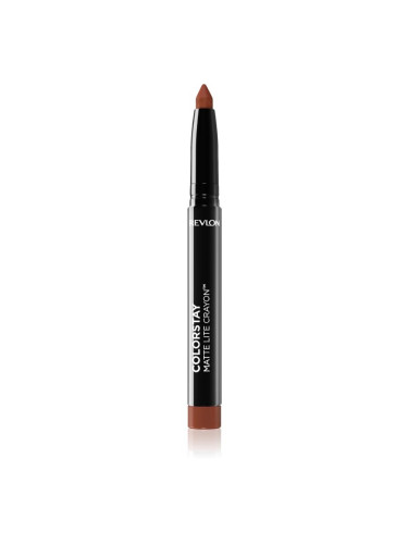 Revlon Cosmetics ColorStay™ Matte Lite Crayon матиращо червило с молив цвят 003 Souffle All Day 1,4 гр.