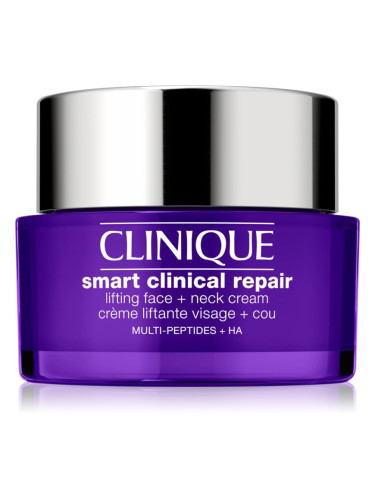Clinique Smart Clinical™ Repair Lifting Face + Neck Cream подмладяващ крем за лице и шия 50 мл.