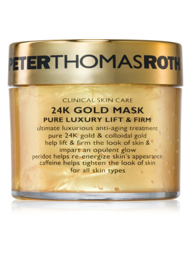 Peter Thomas Roth 24K Gold Mask луксозна стягаща маска за лице с лифтинг ефект 50 мл.