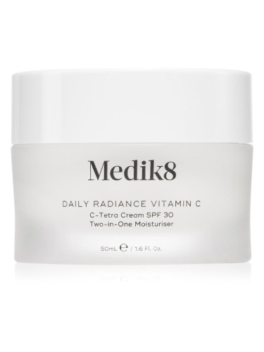 Medik8 Daily Radiance Vitamin C дневен крем с антиоксидиращ ефект с витамин С SPF 30 50 мл.
