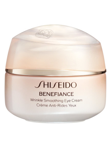 Shiseido Benefiance Wrinkle Smoothing Eye Cream подхранващ крем за околоочната зона за редуциране на бръчки 15 мл.