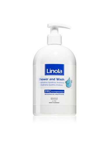 Linola Shower and Wash хипоалергенен душ-гел 500 мл.