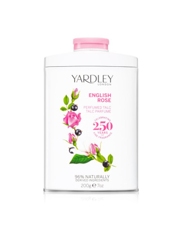 Yardley English Rose парфюмирана пудра 200 гр.