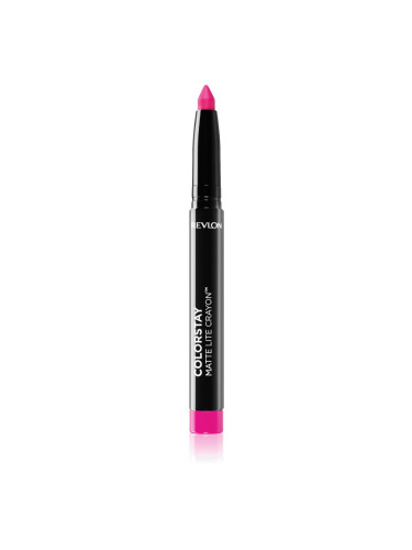 Revlon Cosmetics ColorStay™ Matte Lite Crayon матиращо червило с молив цвят 006 Lift Off 1,4 гр.