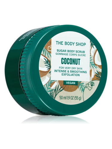 The Body Shop Coconut пилинг за тяло с кокос 50 мл.