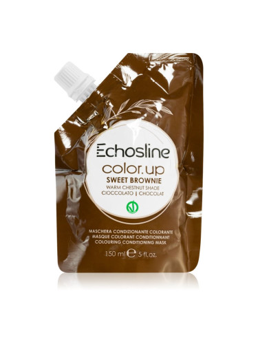 Echosline Color Up Възстановяваща цветна маска с подхранващ ефект цвят Sweet Brownie 150 мл.