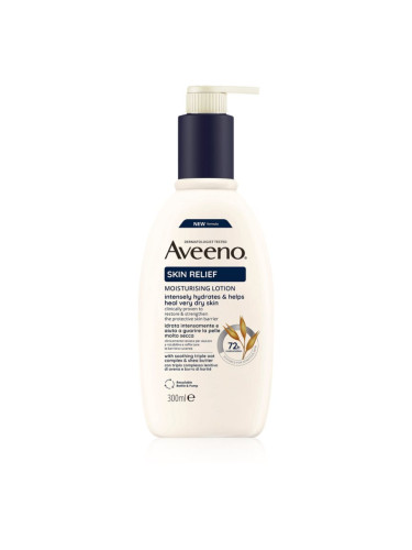 Aveeno Skin Relief Nourishing Lotion хидратиращо мляко за тяло за много суха кожа 300 мл.