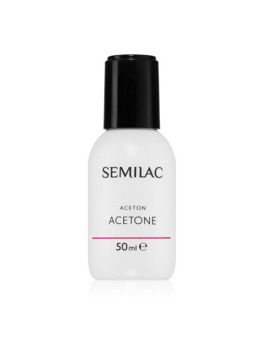 Semilac Liquids чист ацетон за сваляне на гел-лакове 50 мл.